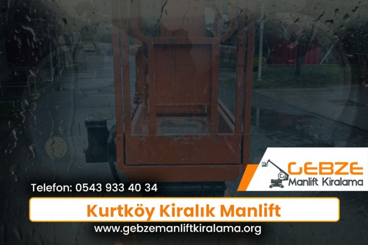 Kurtköy Kiralık Manlift
