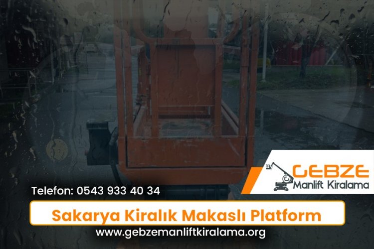 Sakarya Kiralık Makaslı Platform