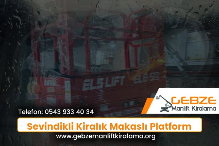 Sevindikli Kiralık Makaslı Platform