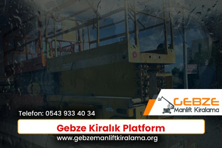 Gebze Kiralık Platform