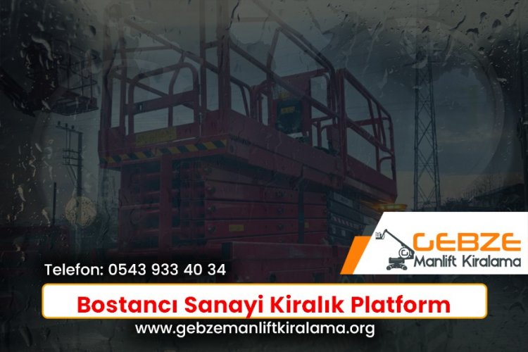 Bostancı Sanayi Kiralık Platform