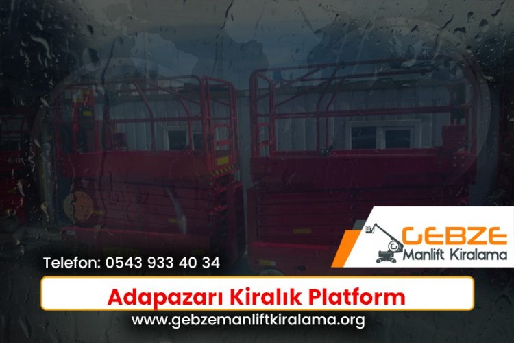 Adapazarı Kiralık Platform