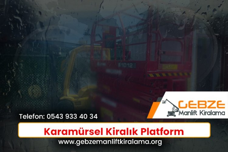 Karamürsel Kiralık Platform