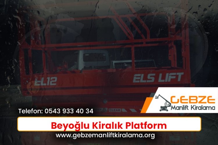 Beyoğlu Kiralık Platform