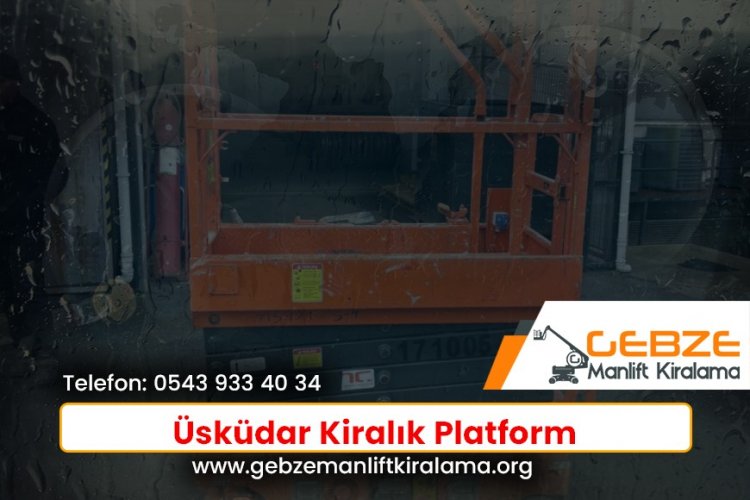 Üsküdar Kiralık Platform
