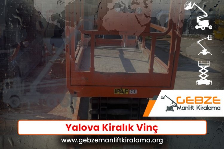 Yalova Kiralık Vinç