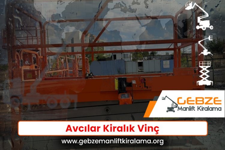 Avcılar Kiralık Vinç