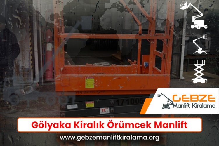 Gölyaka Kiralık Örümcek Manlift