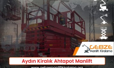 Aydın Kiralık Ahtapot Manlift