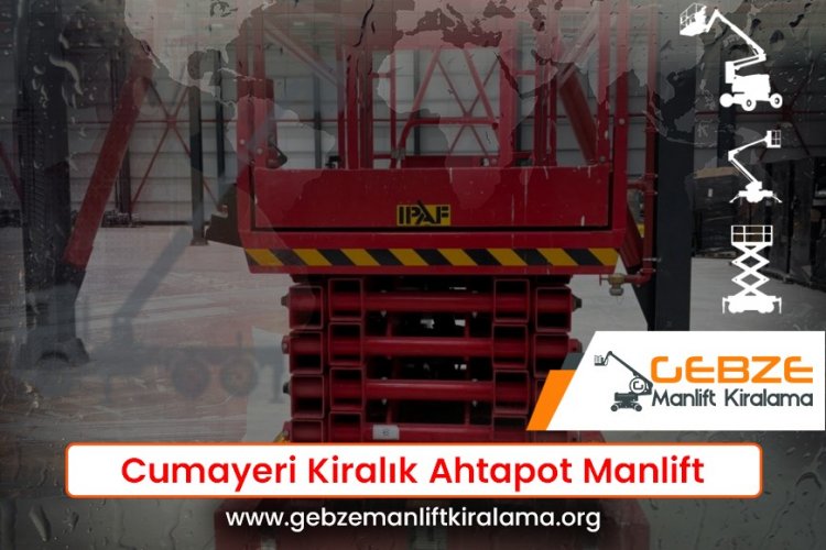 Cumayeri Kiralık Ahtapot Manlift