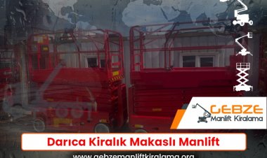 Darıca Manlift Kiralama